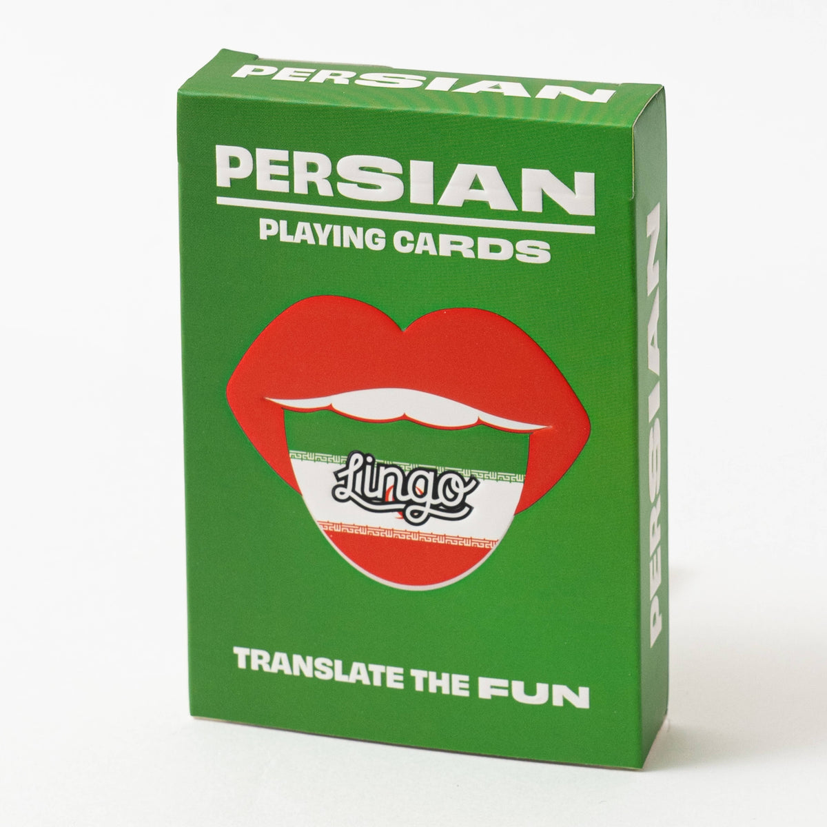 Lingo Persian Playing Cards – Learn Farsi 52 Phrase Deck