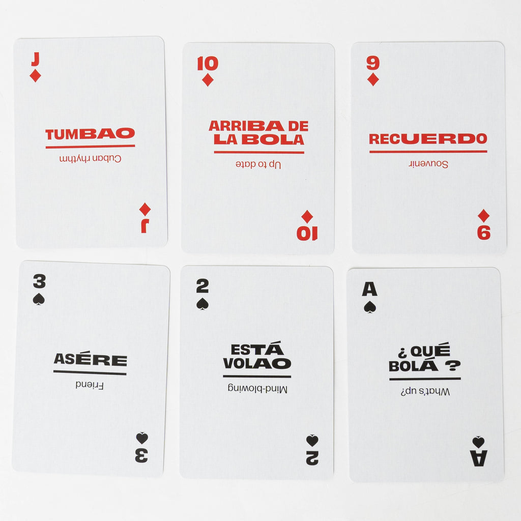 Cuban Lingo Playing Cards