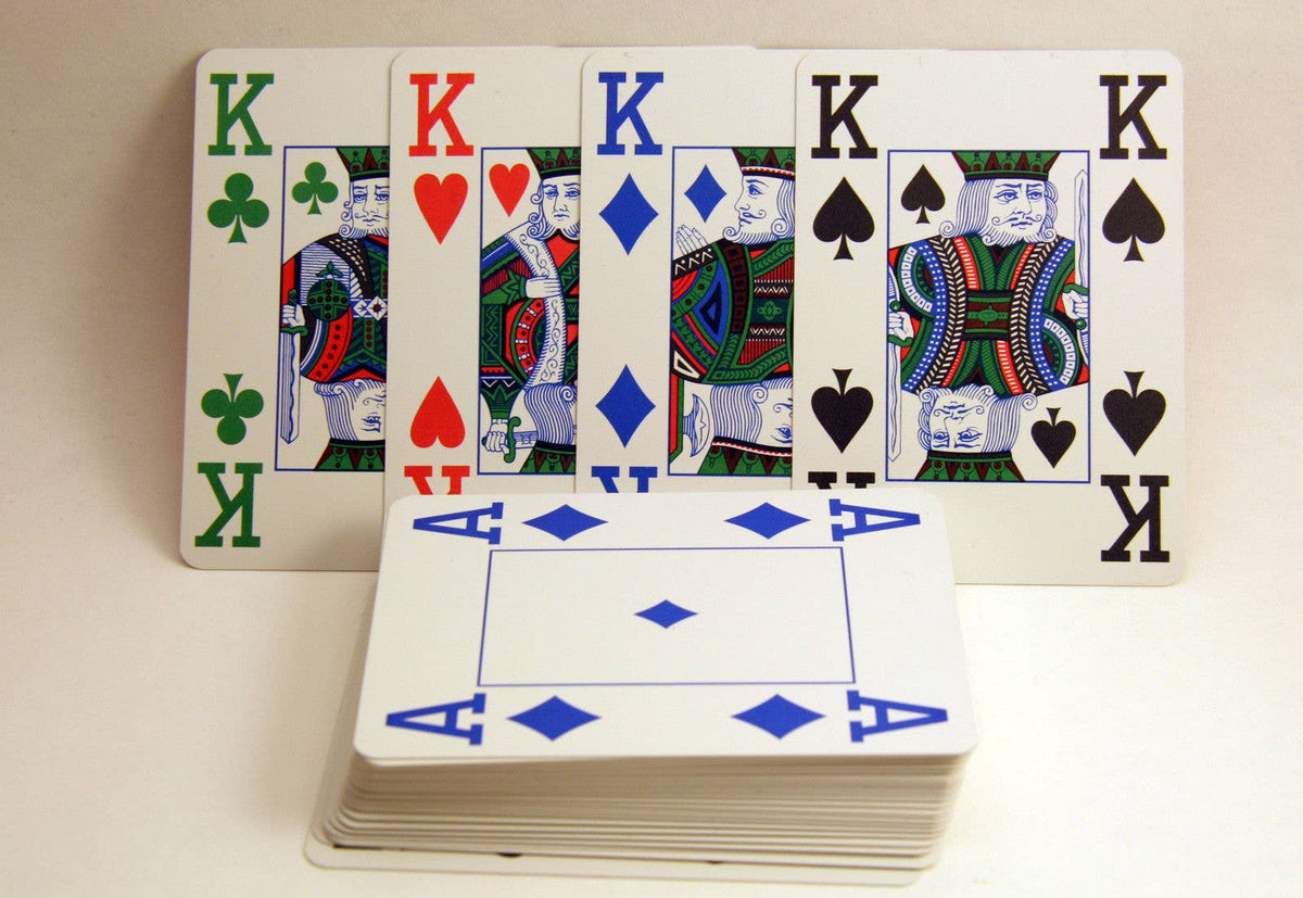 Copag 4 Colour Poker Cards (Red)