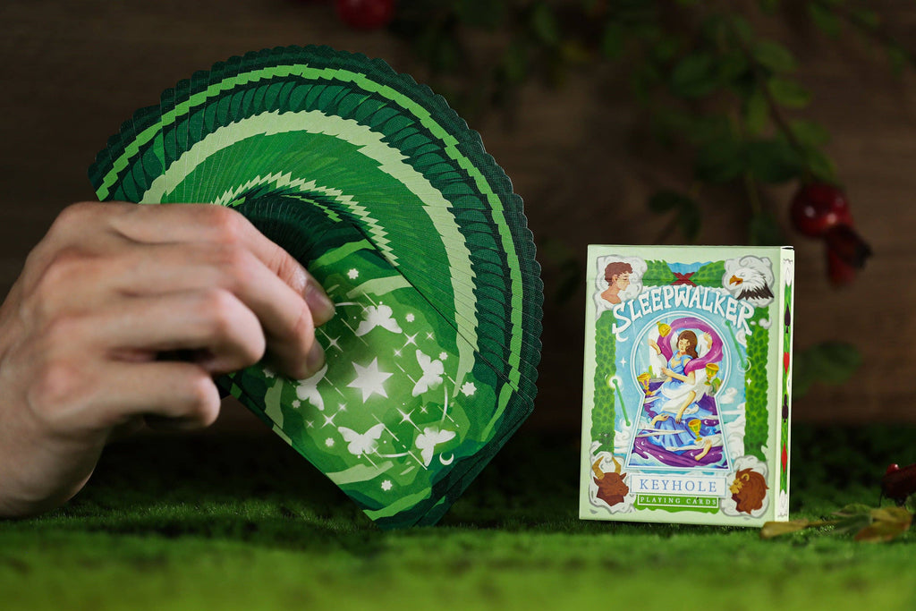 Sleepwalker's Playing Cards - Silver Key Society - Keyhole Collection