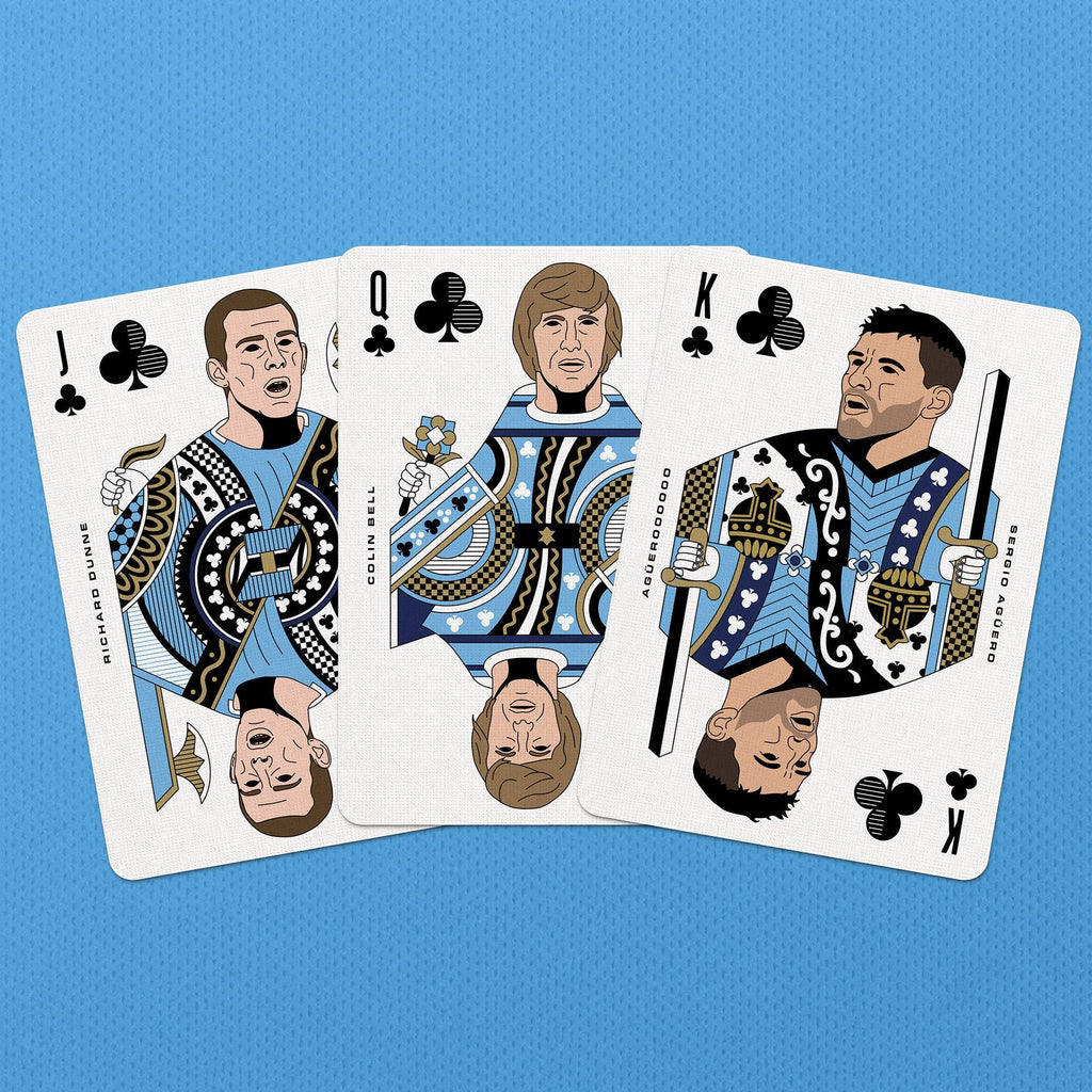 Manchester City Playing Cards by Boot & Ball
