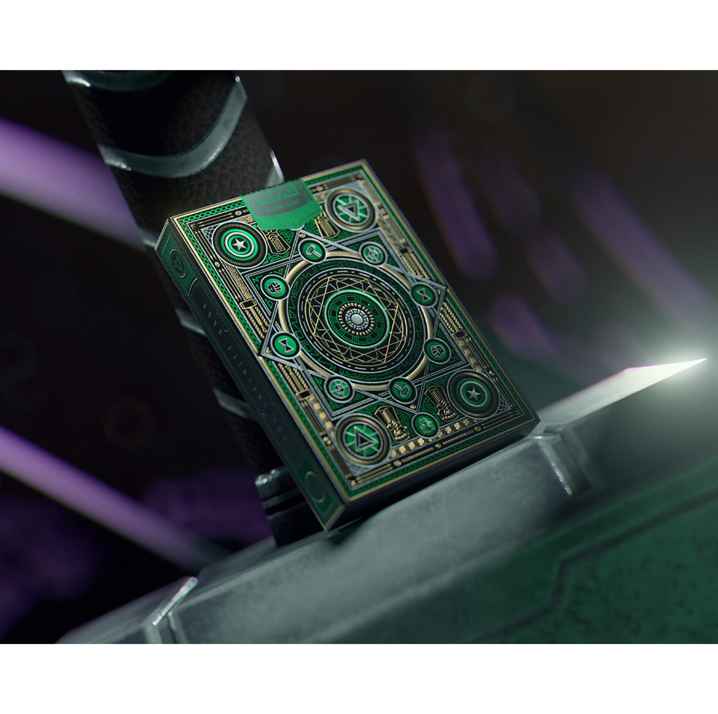 Avengers Green Edition The Infinity Saga Theory 11 Playing Cards