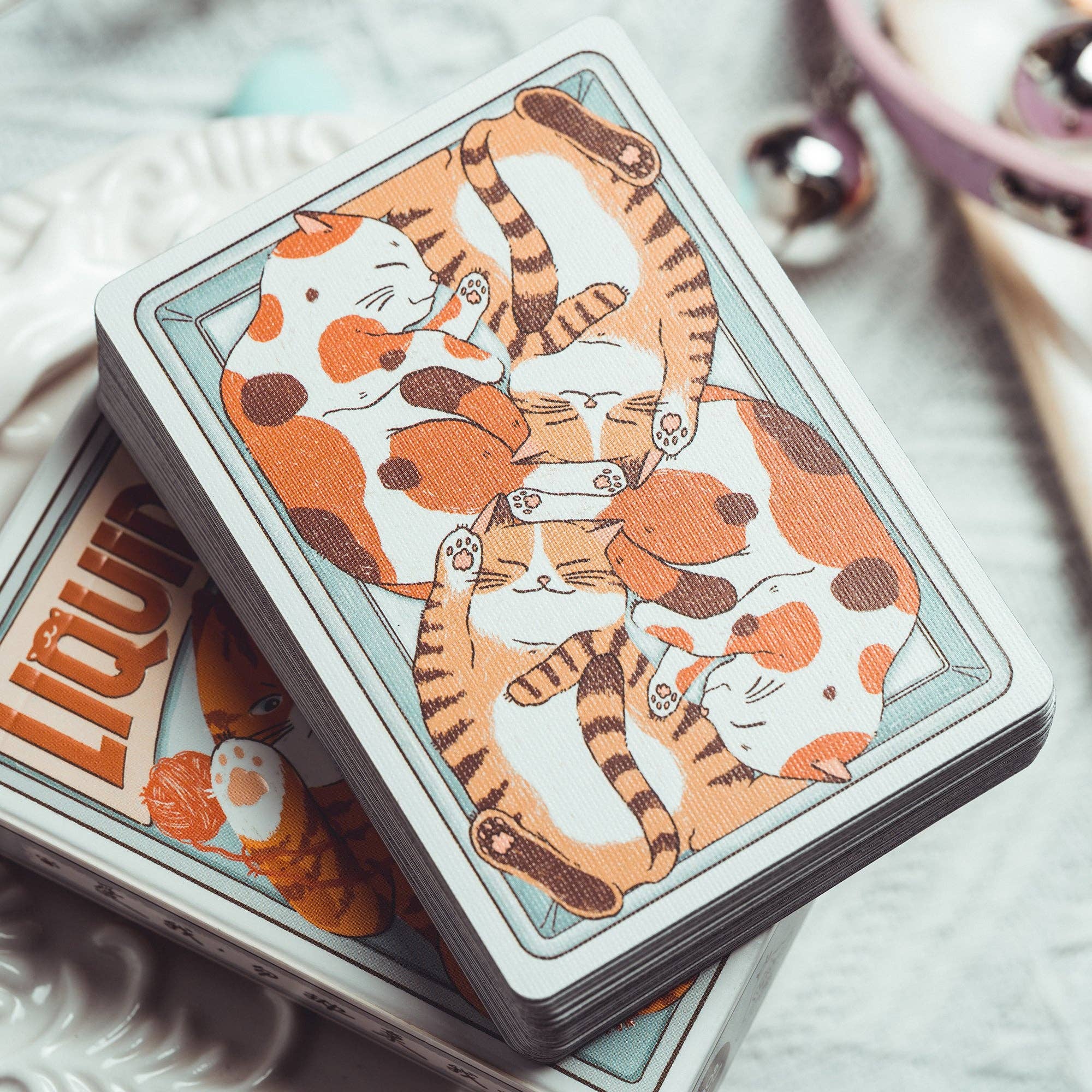Liquid Cat Playing Cards — Dogs & Cats Collection