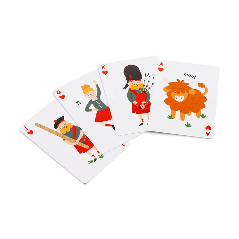Scotland Souvenir Standard Playing Card Deck