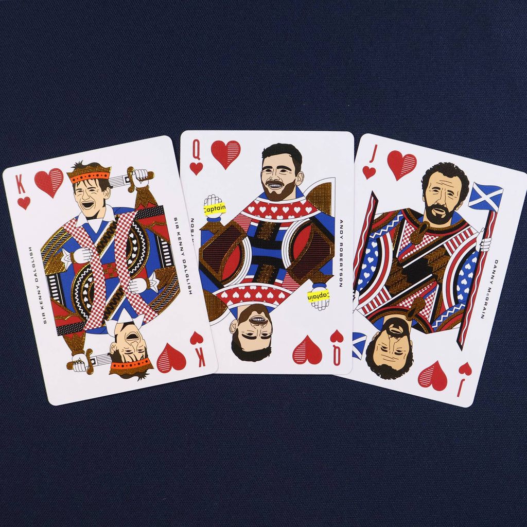 Scotland Football Playing Cards by Boot & Ball