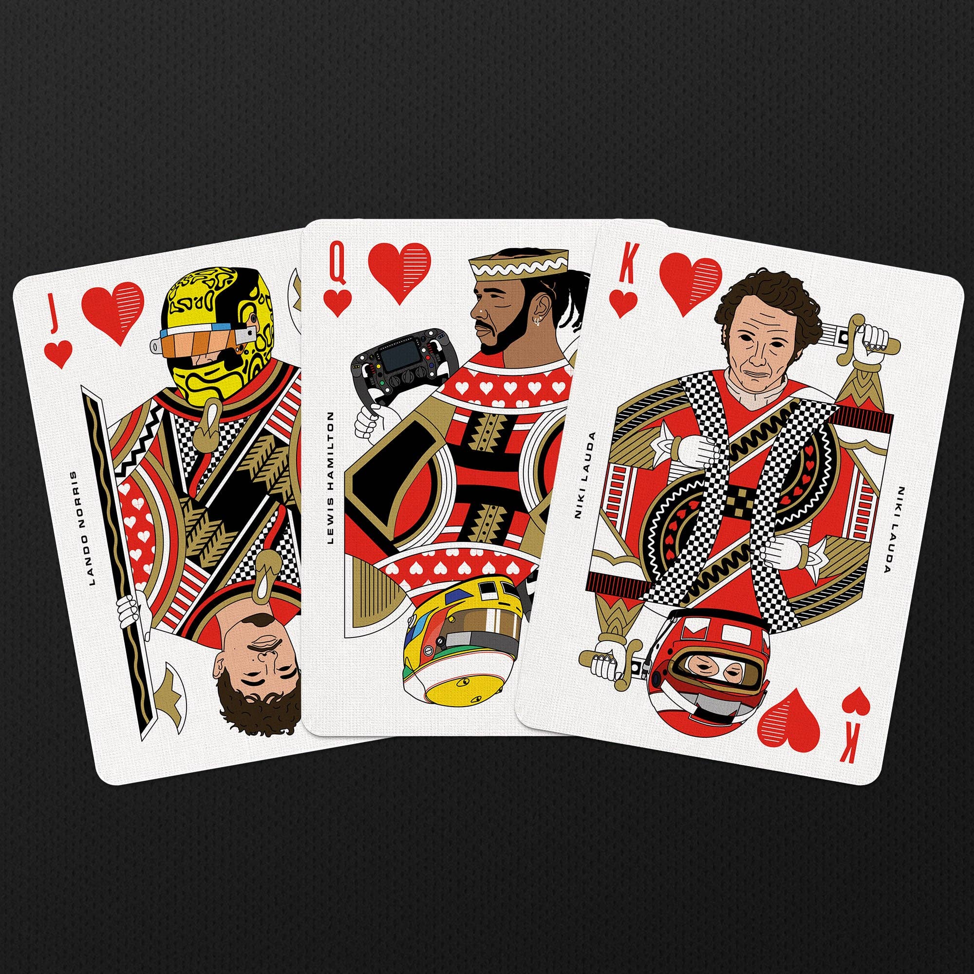 Formula 1 Playing Cards by Boot & Ball