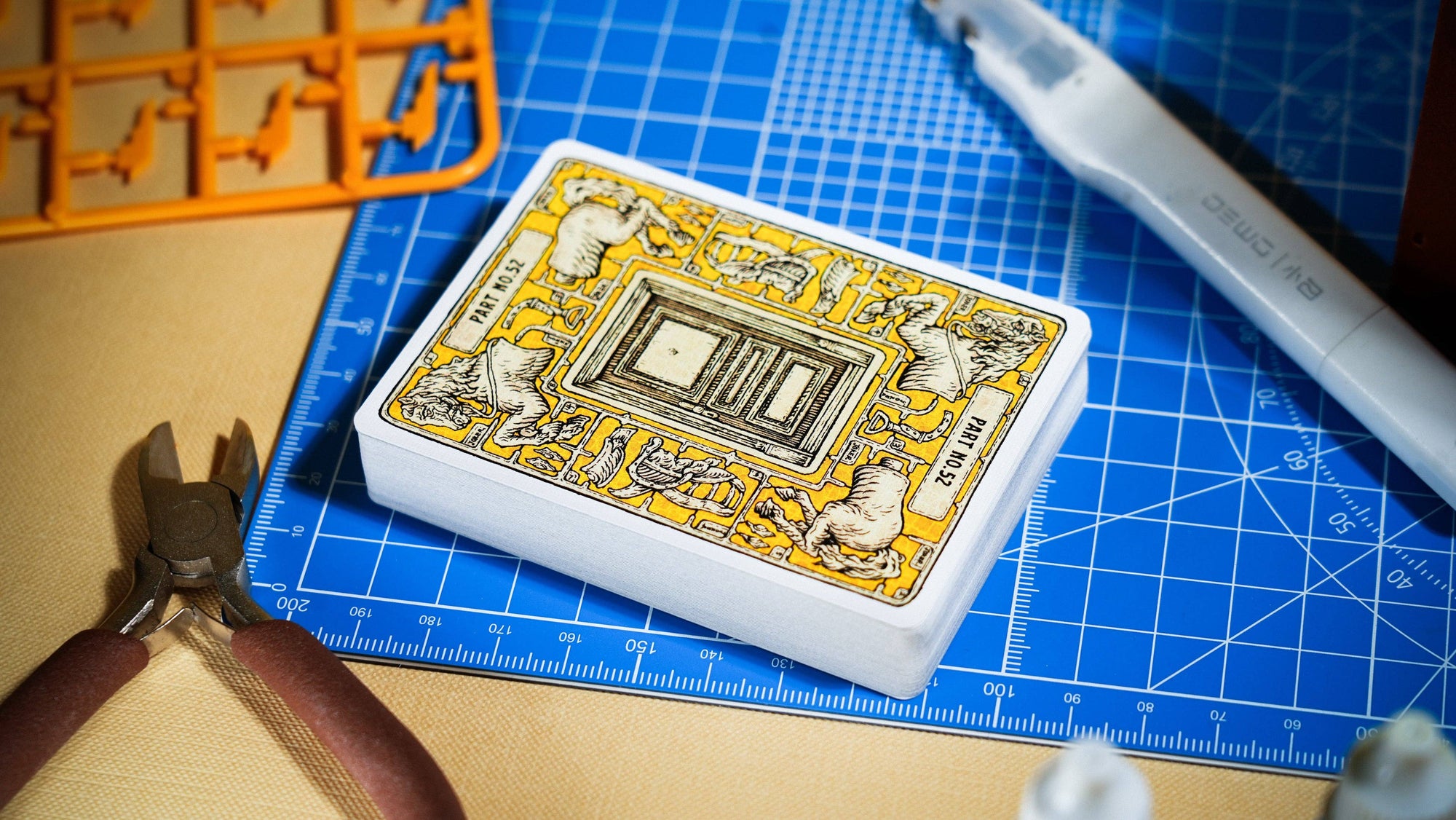 Parts NO.52 Playing Cards by Smooth Writing