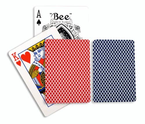 Bee Standard Poker Cards (Red)