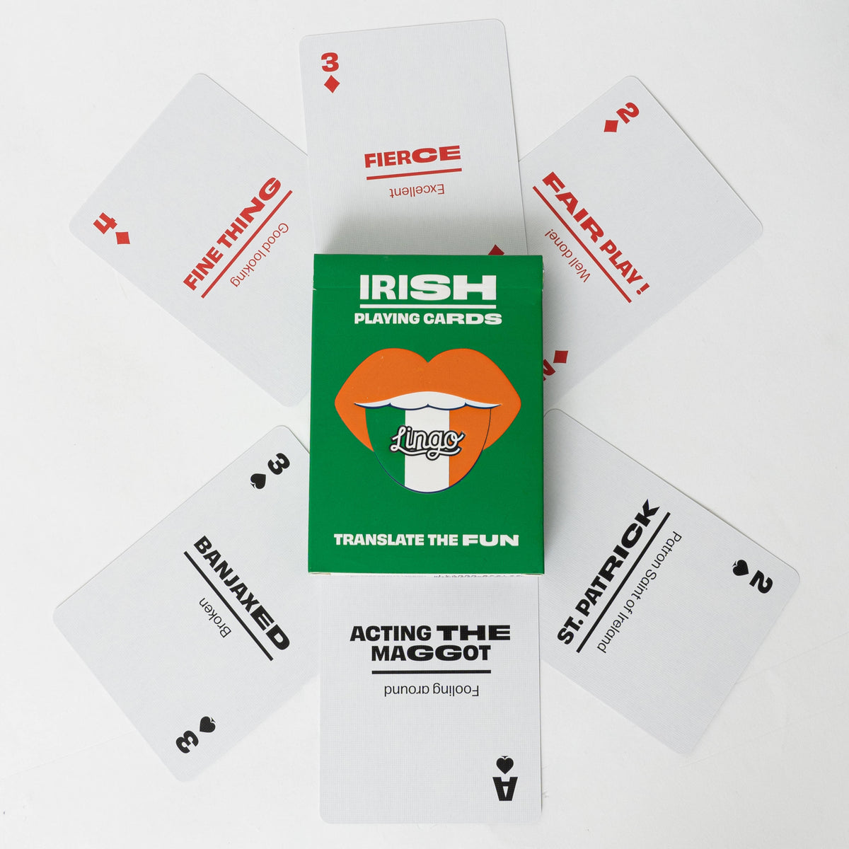Lingo Irish Slang Playing Cards – 52 Irish Phrases