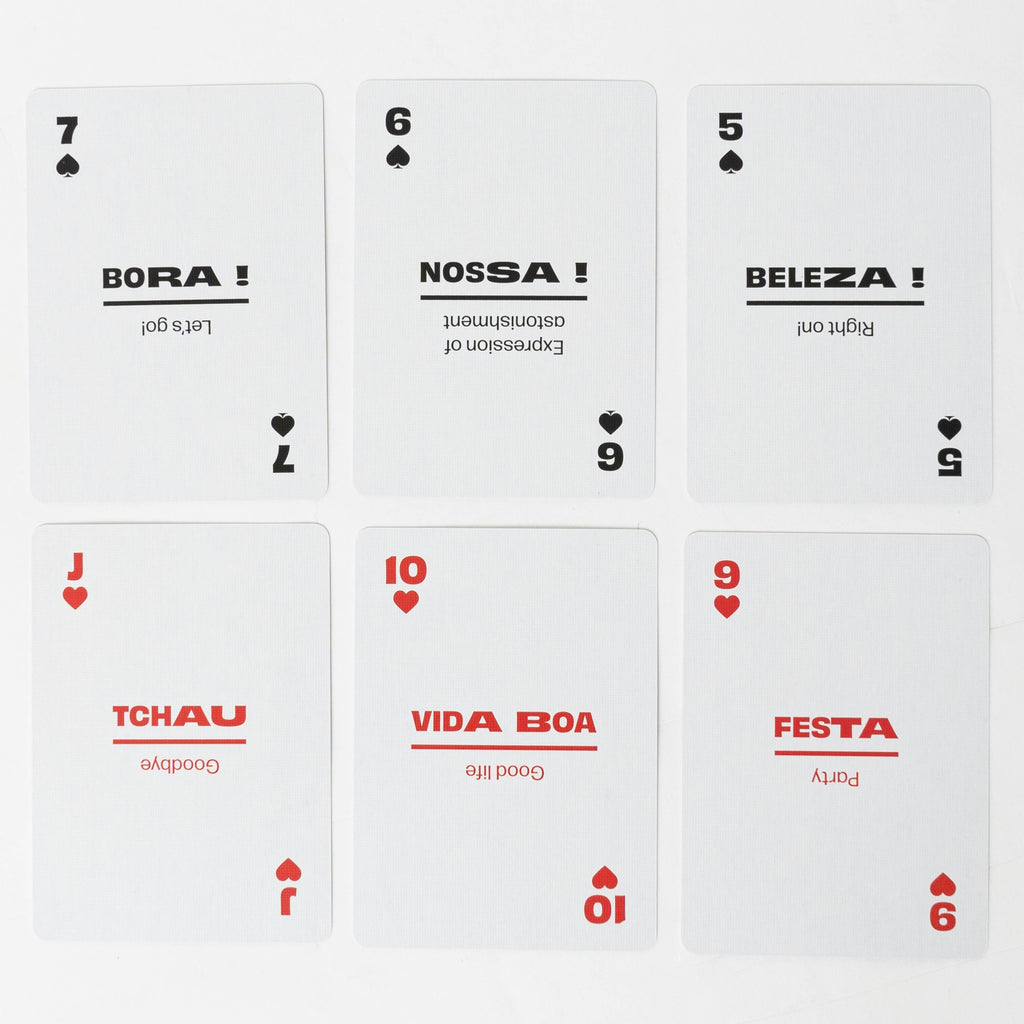 Brazilian Lingo Playing Cards