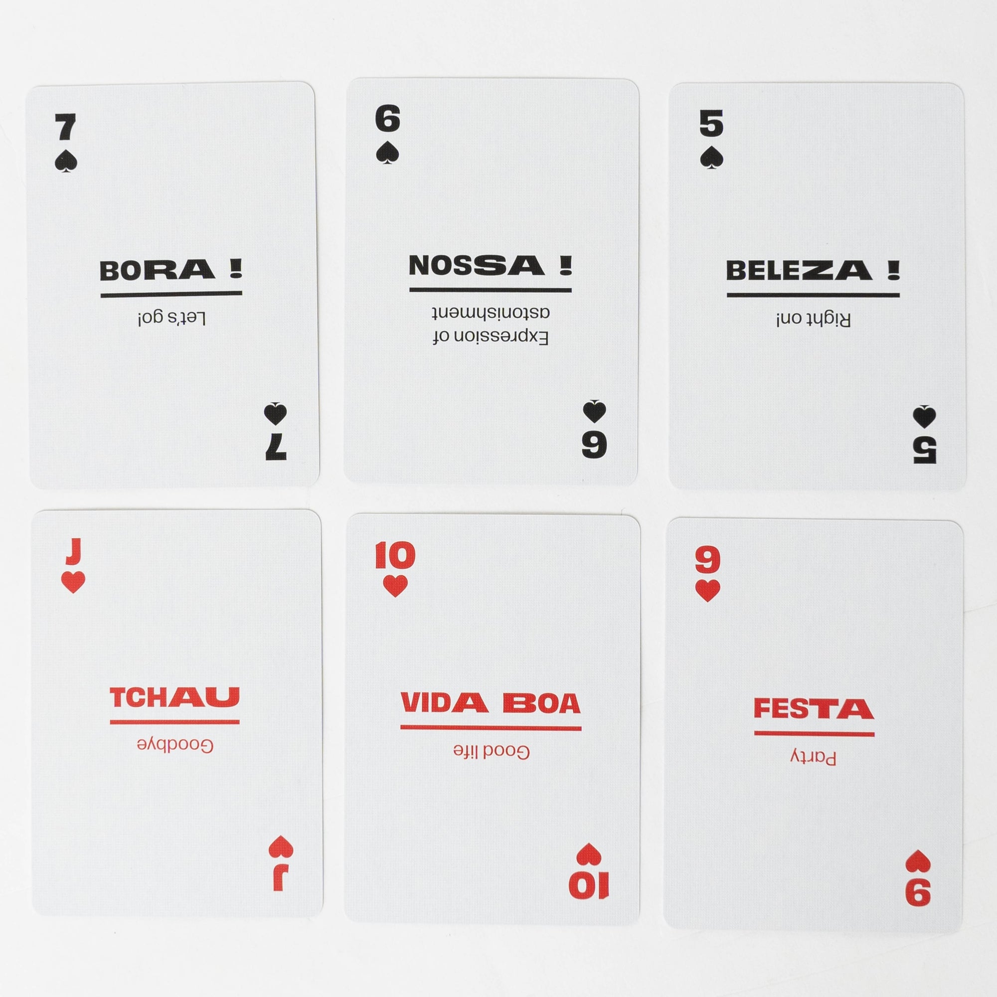 Brazilian Lingo Playing Cards