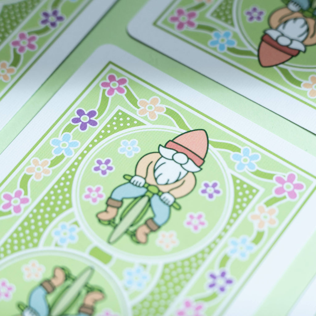 Bicycle Garden Gnome Playing Cards | Custom Gnome Deck