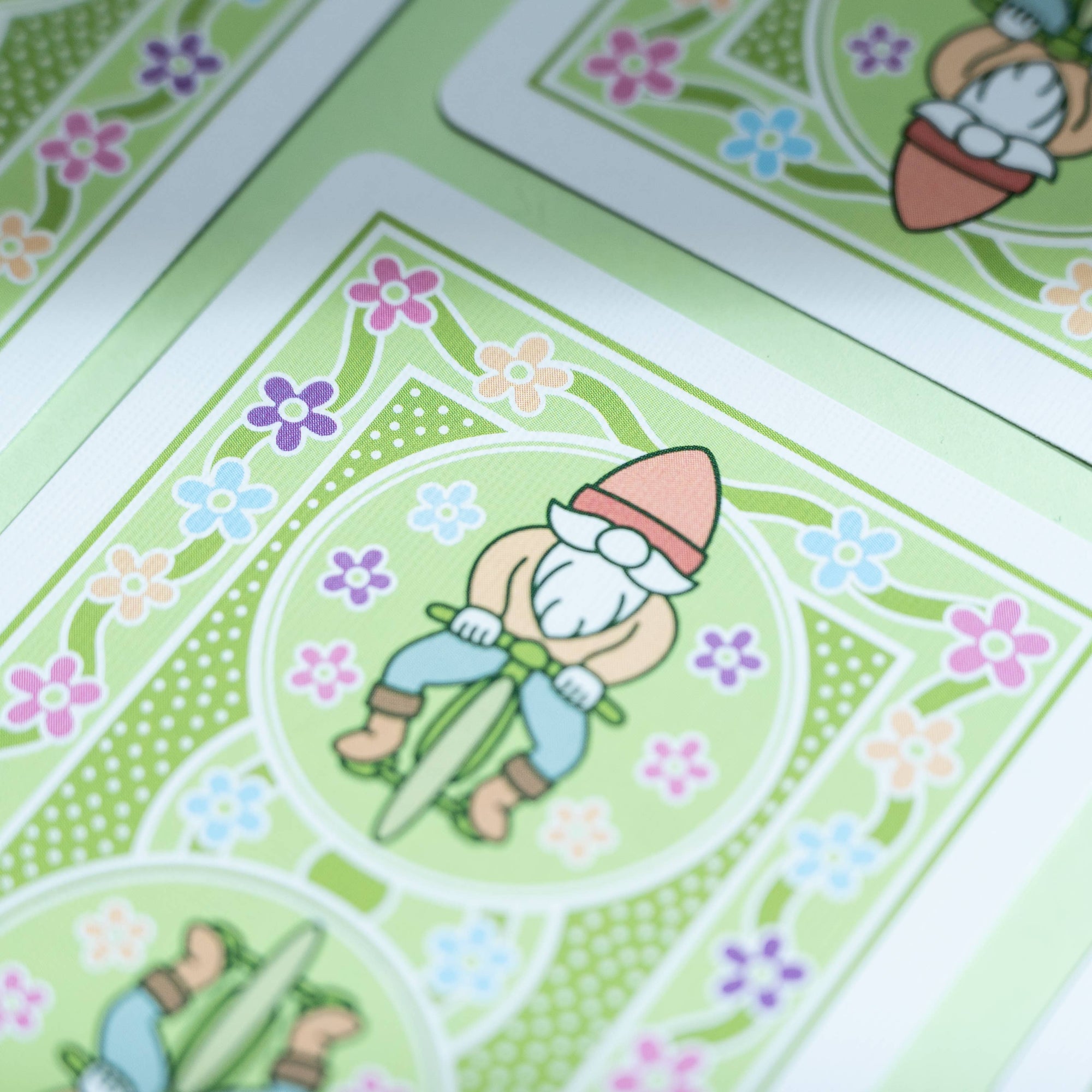 Bicycle Garden Gnome Playing Cards | Custom Gnome Deck