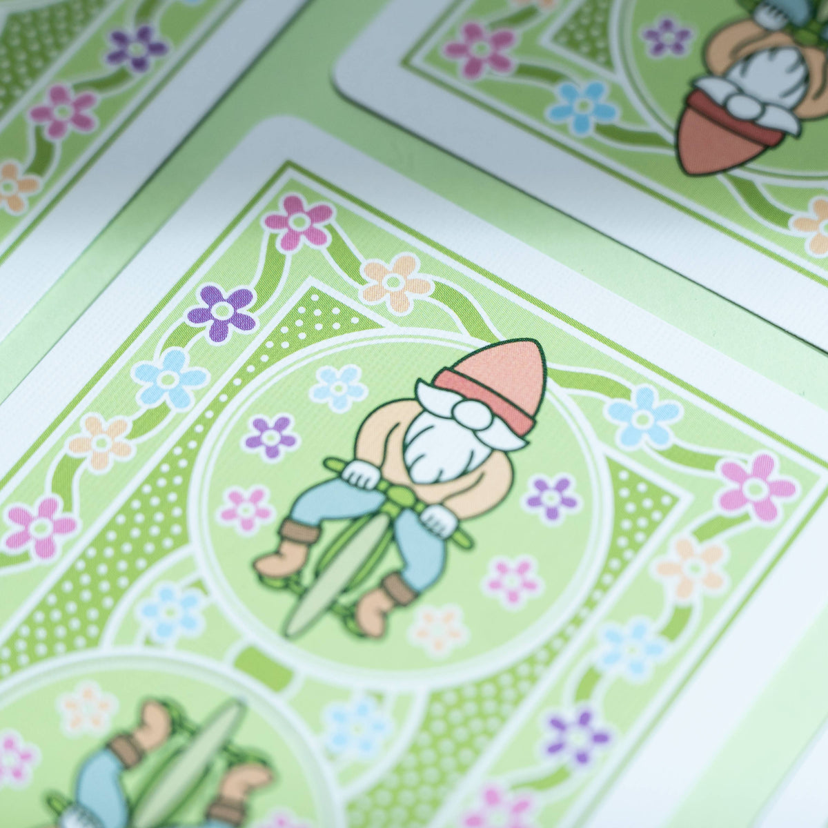 Bicycle Garden Gnome Playing Cards | Custom Gnome Deck