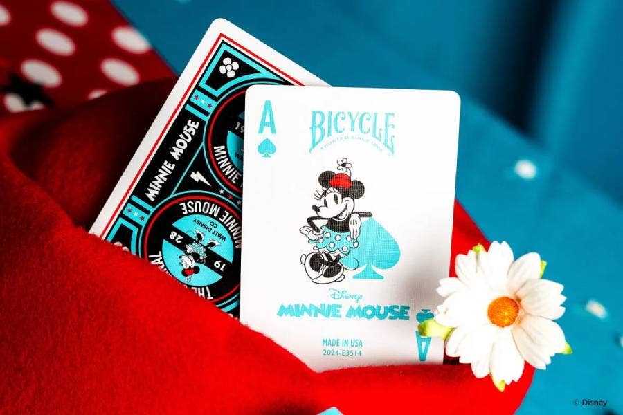 Disney Classic Minnie Mouse Playing Cards Bicycle