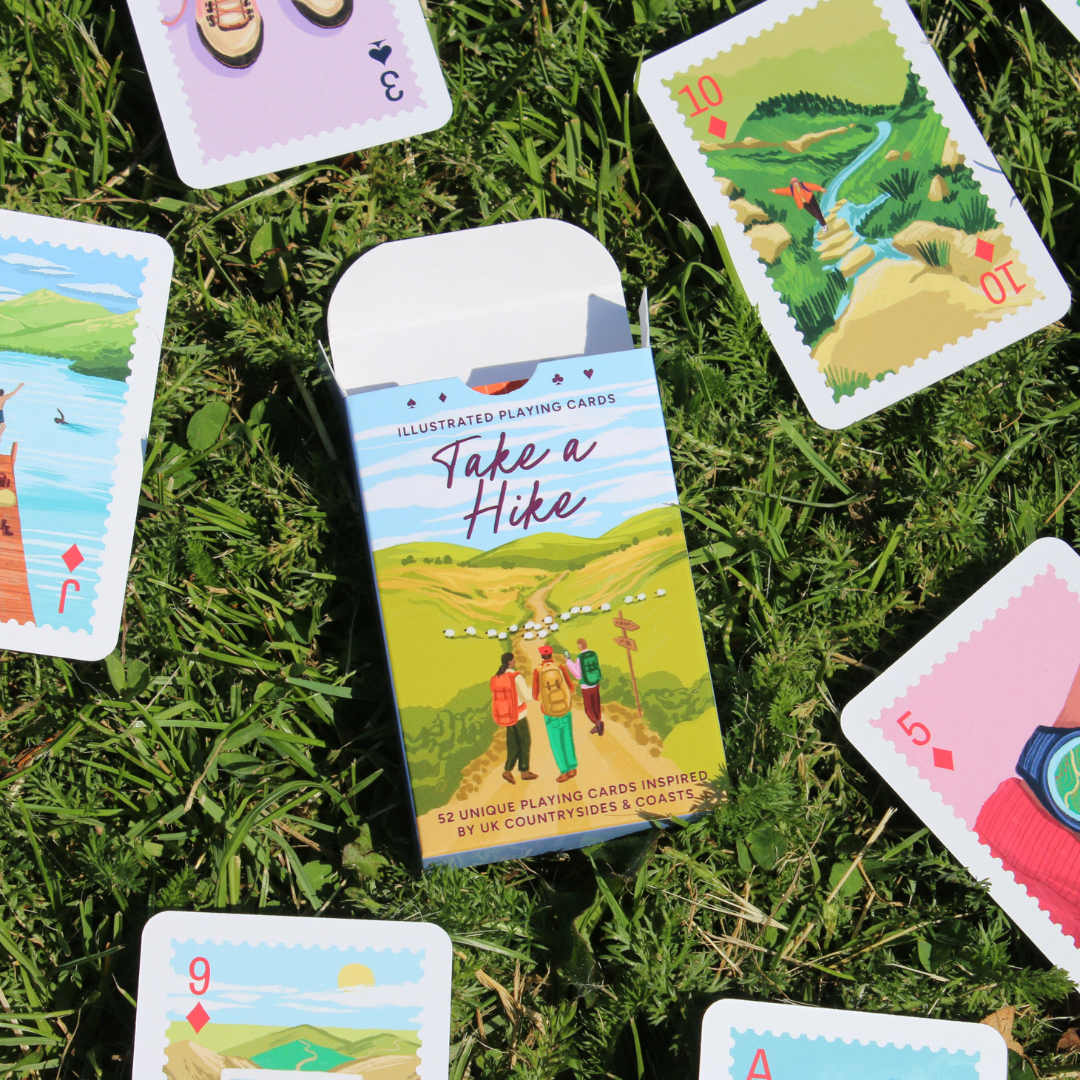 Take a Hike Illustrated Playing Cards by Studio Giv