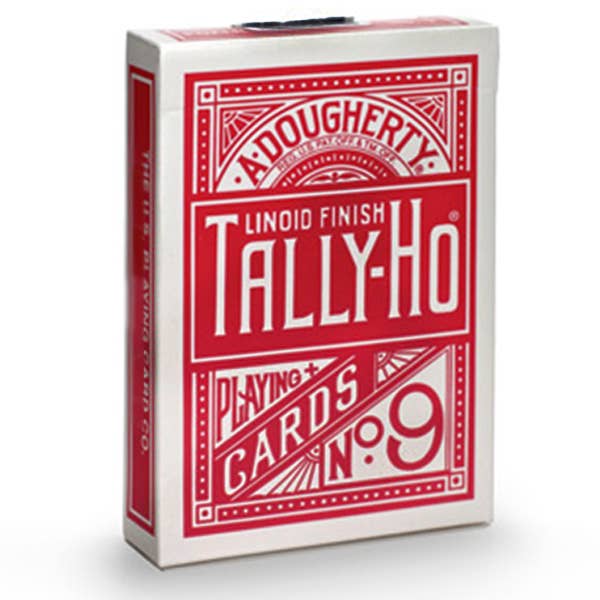 Bicycle Tally-Ho Circle Cards (Red)
