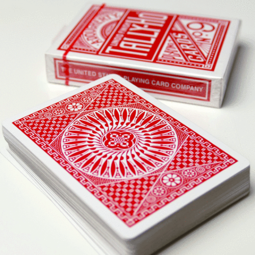 Bicycle Tally-Ho Circle Cards (Red)