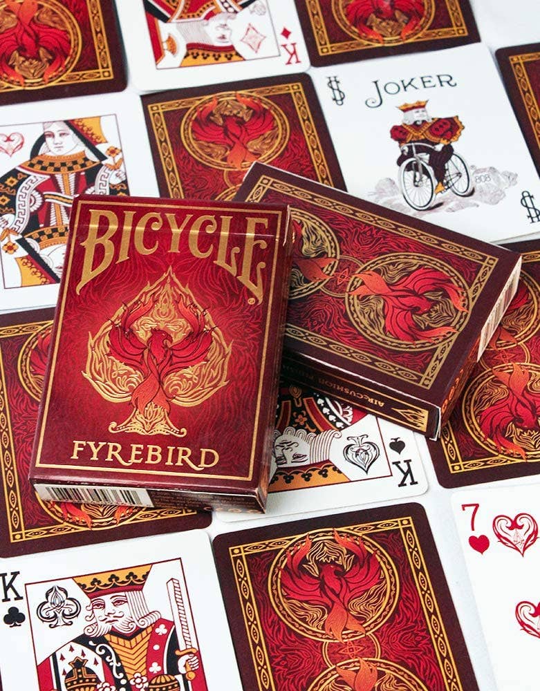 Bicycle Fyrebird Cards