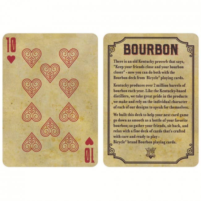 Bicycle Bourbon Cards