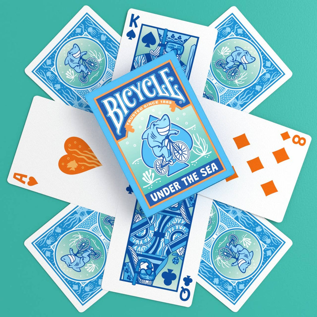 Bicycle Under the Sea Playing Cards – Ocean-Themed Custom Deck