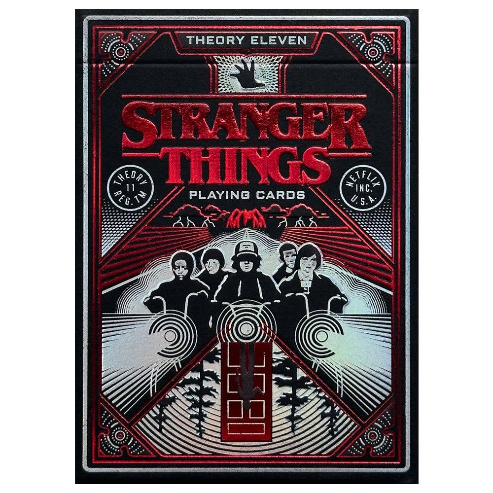 Stranger Things Playing Cards Theory11