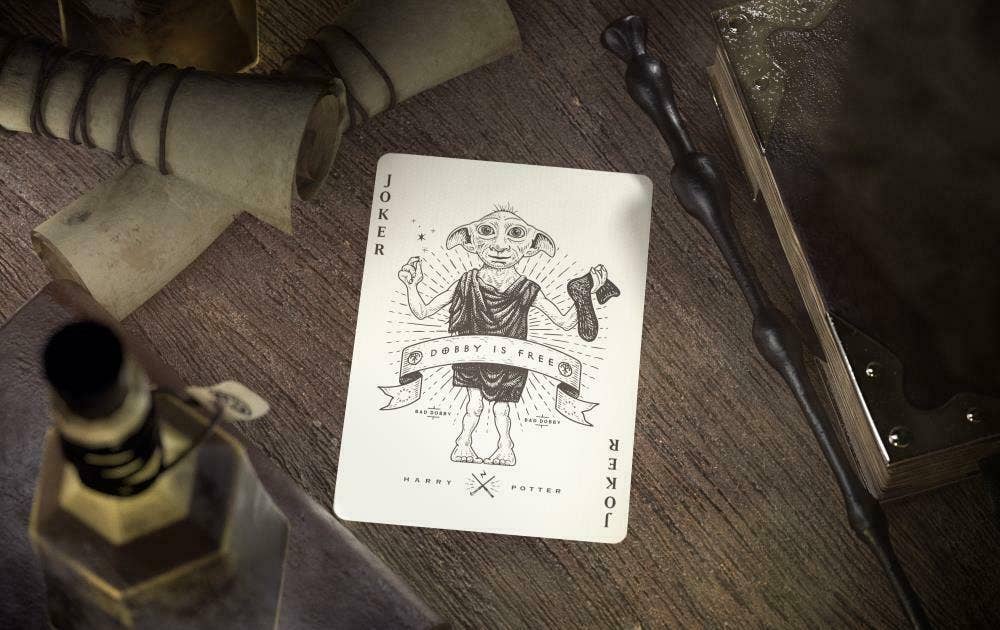 Harry Potter Hufflepuff Yellow Playing Cards by theory11