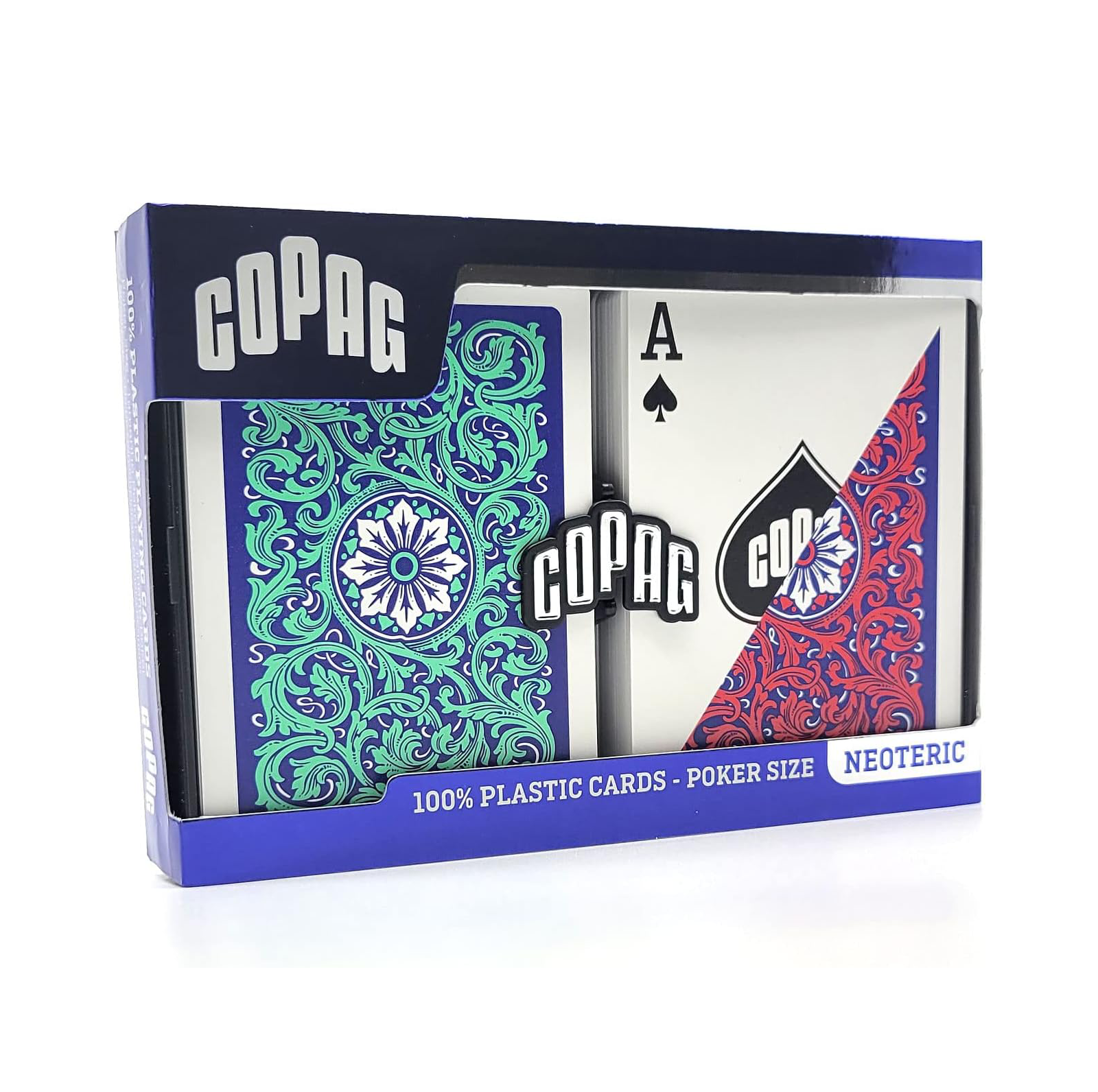 Copag 1546 Neoteric Design Poker Size Regular Index Double Deck