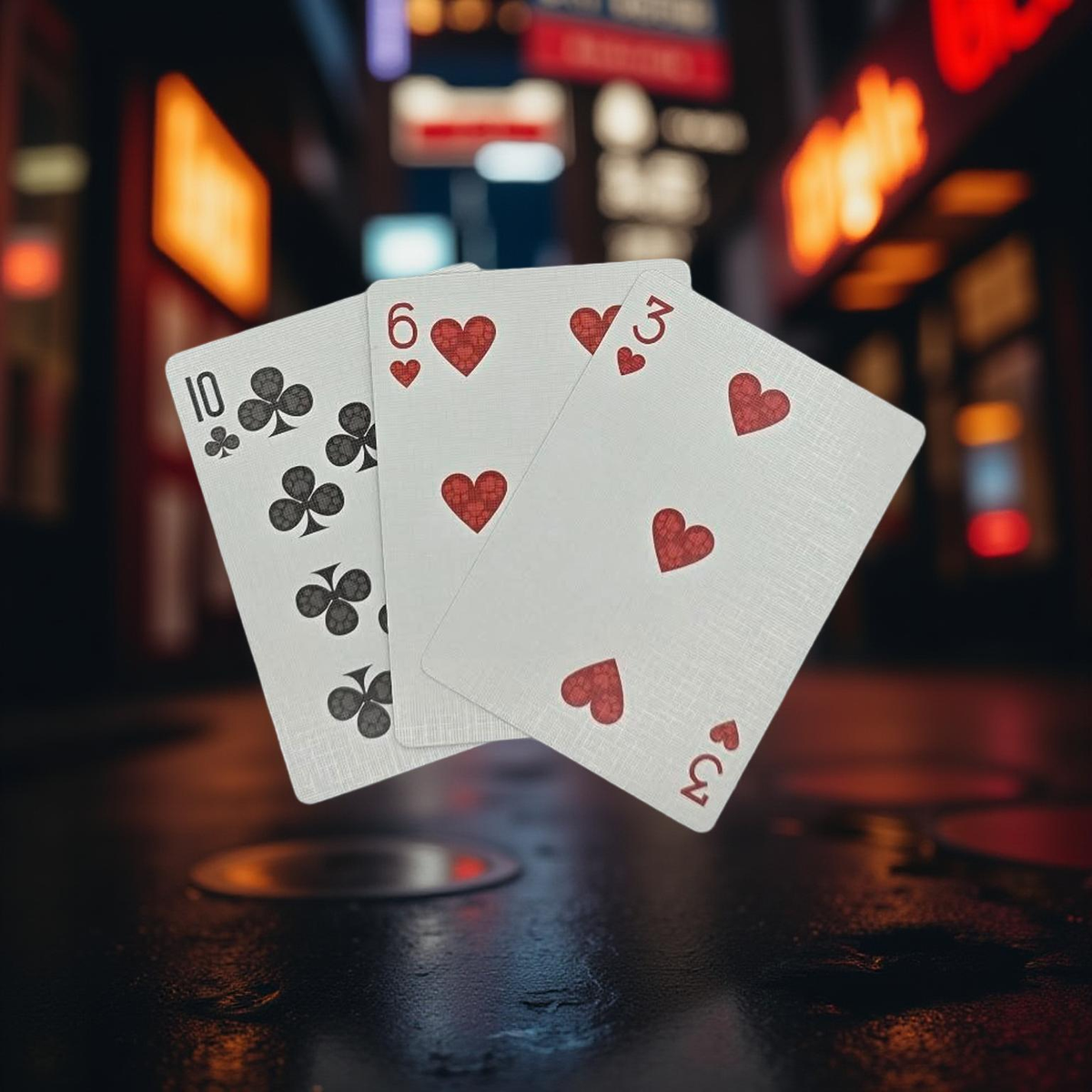 Biker Cats Playing Cards by CPC