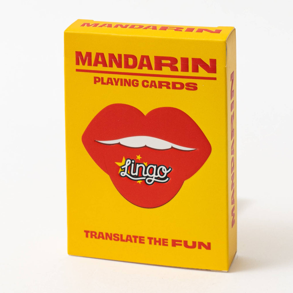 Lingo Mandarin Travel Playing Cards