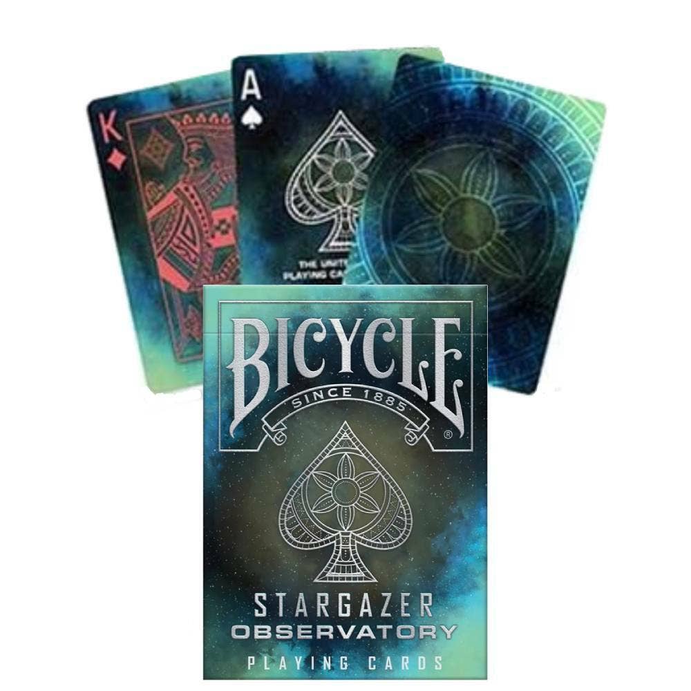 Bicycle Stargazer Observatory Playing Cards