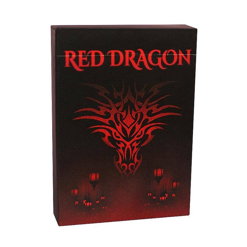 Red Dragon Playing Cards by Di Fatta – USPCC Cardistry Deck