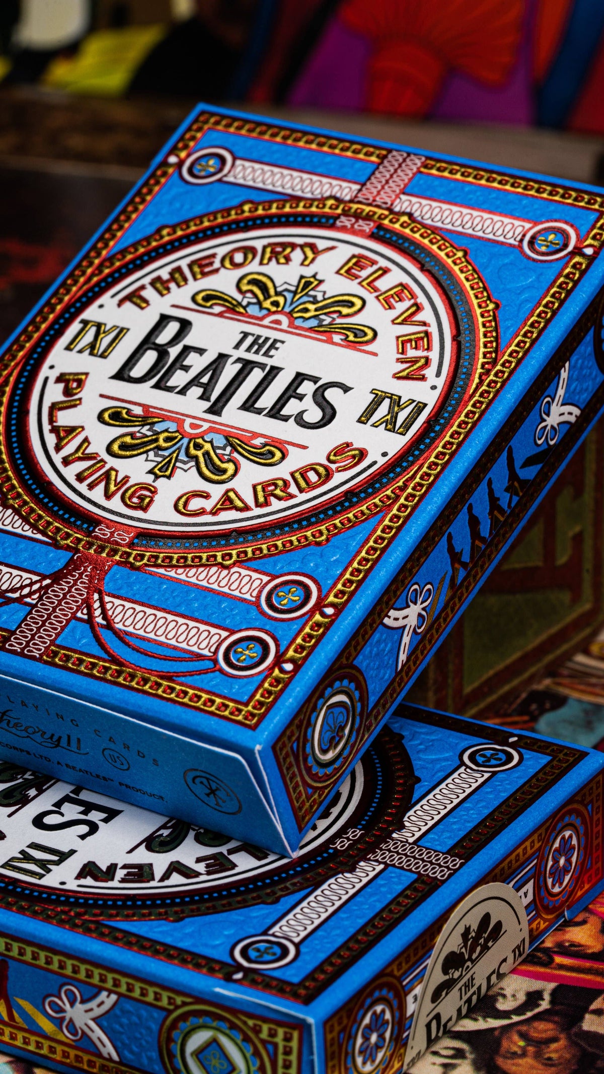 Theory11 The Beatles Playing Cards – Blue Edition