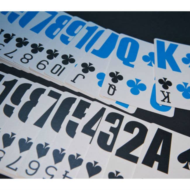 Bicycle E-Z-See Lovision Cards (Blue)