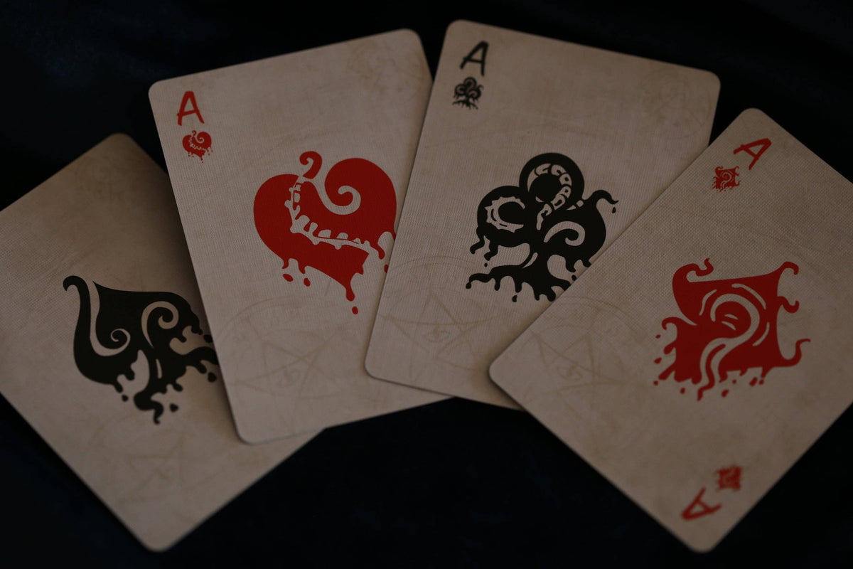 Cthulhu Mythos Comicology: Old Whispers Playing Cards – Silver Key Society