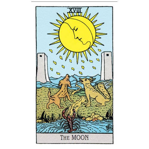 A.E. Waite Mini Tarot Cards – Blue Edition by AGM Urania
