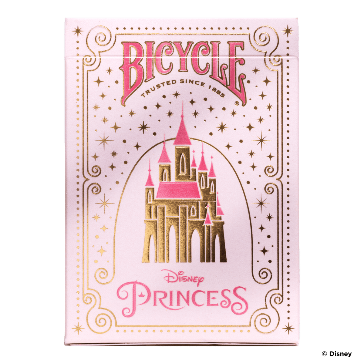 Bicycle Disney Princess Pink Playing Cards