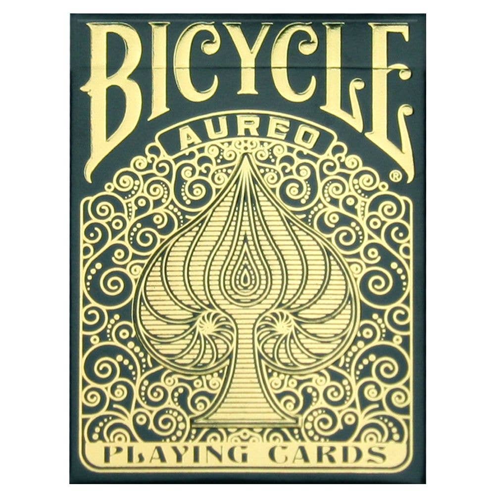 Bicycle Aureo Green Playing Cards