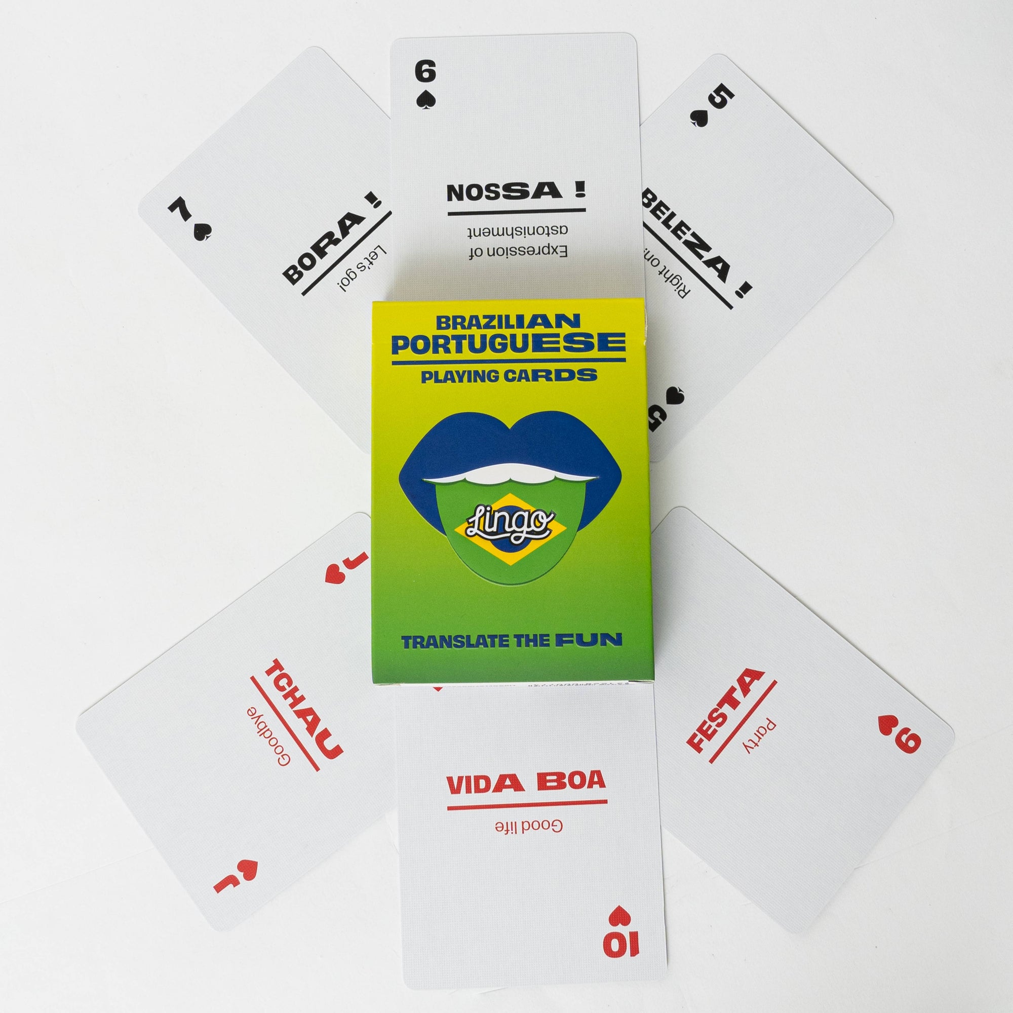 Brazilian Lingo Playing Cards
