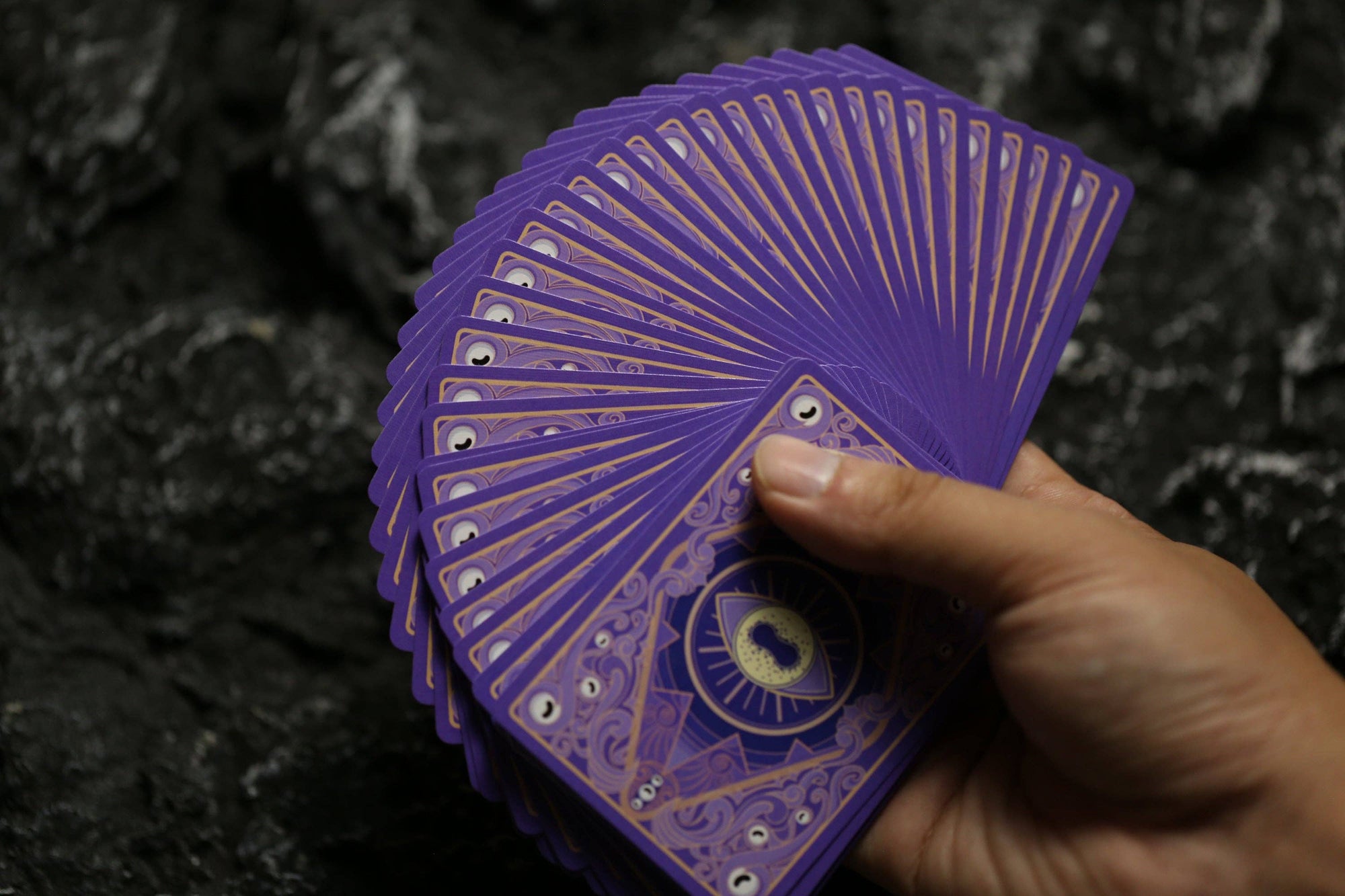 Arkham Archives: Cthulhu Mythos Playing Card- Silver Key Society - Keyhole Collection