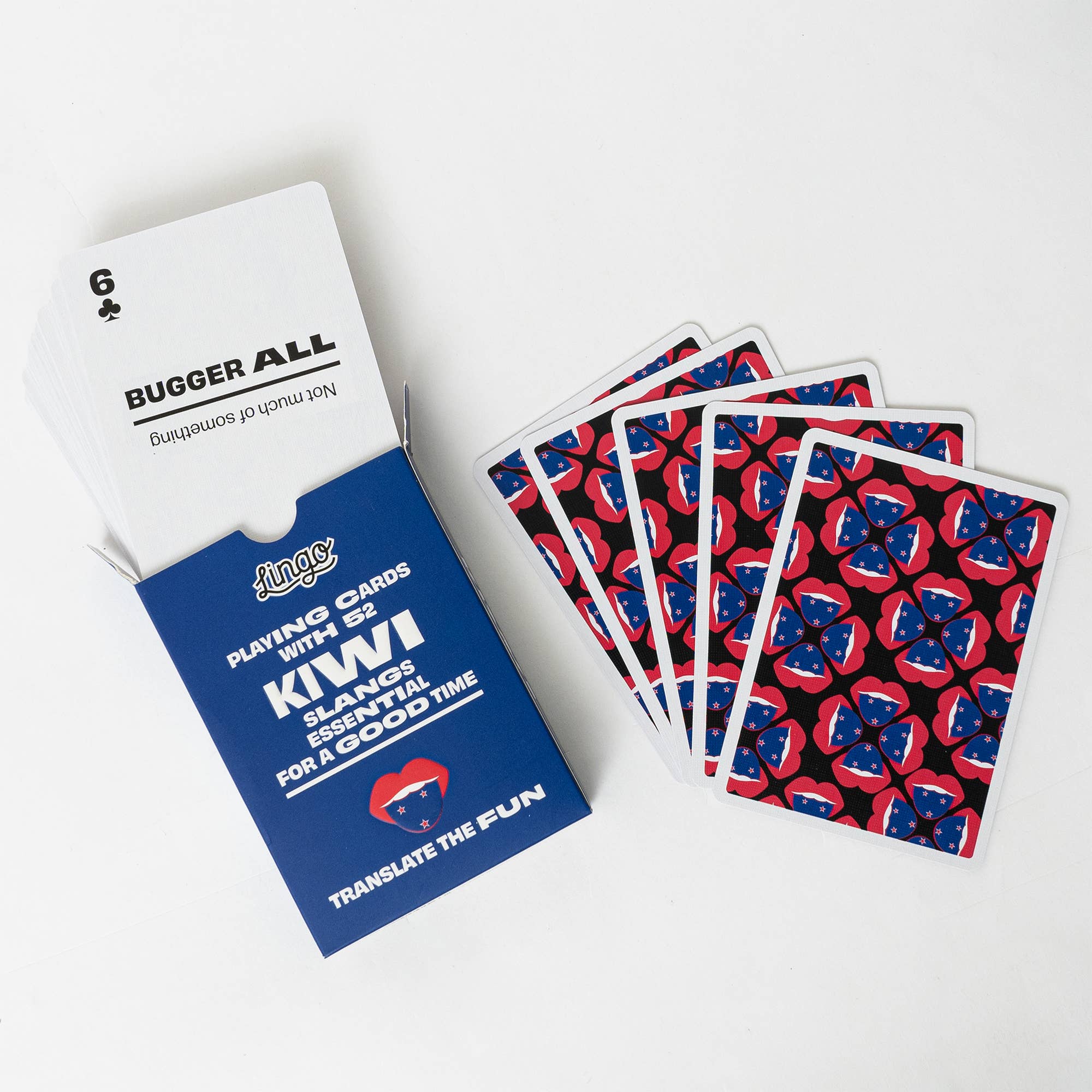 Kiwi Slang Travel Playing Cards