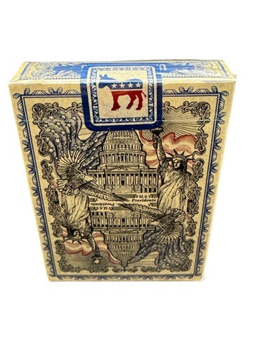 Bicycle US Presidents Playing Cards (Democratic Blue)