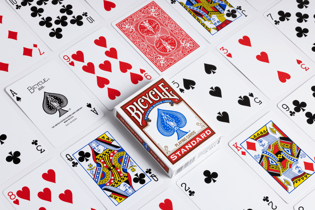 Bicycle® Standard 2-Pack Red & Blue Playing Cards