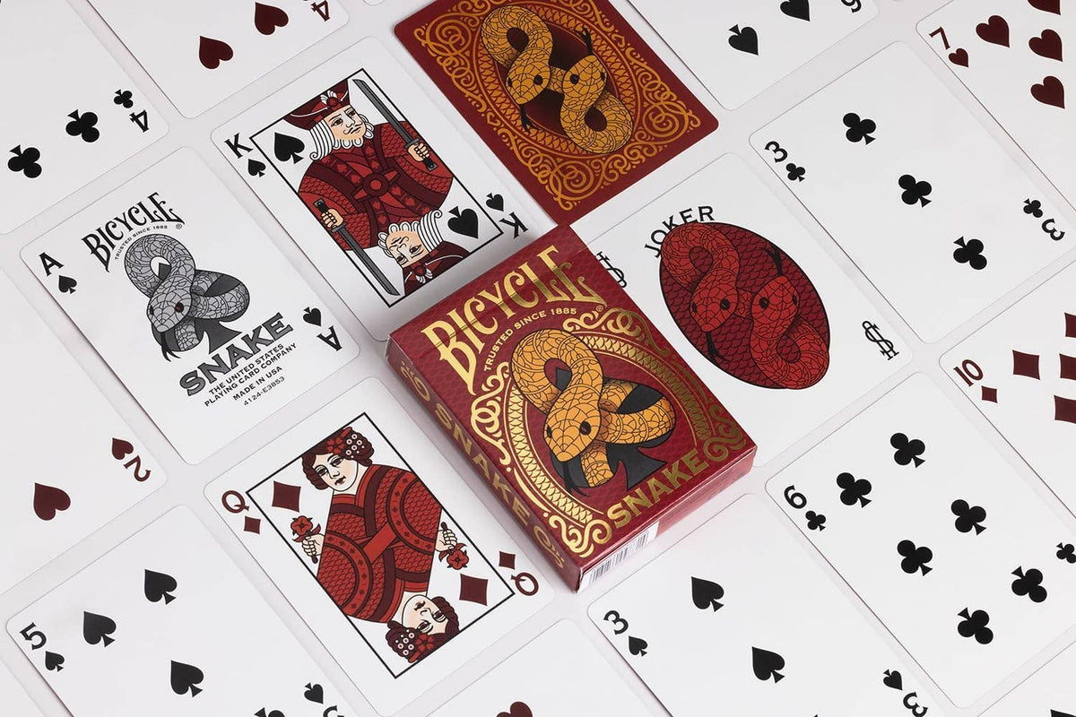 Snake Playing Cards Bicycle