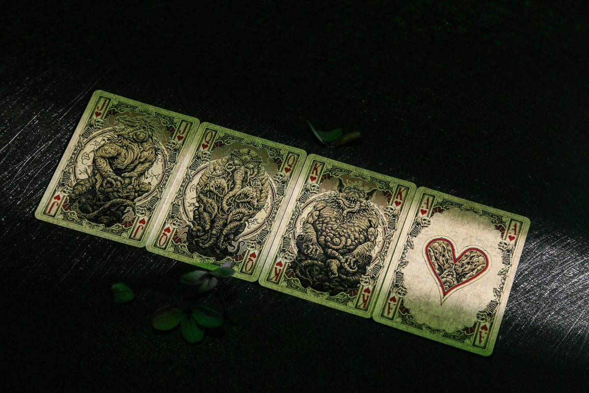 Reflections on the Wall Cthulhu Playing Cards – Silver Key Society