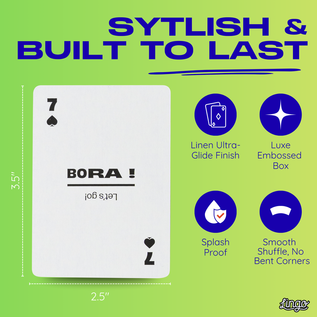 Brazilian Lingo Playing Cards