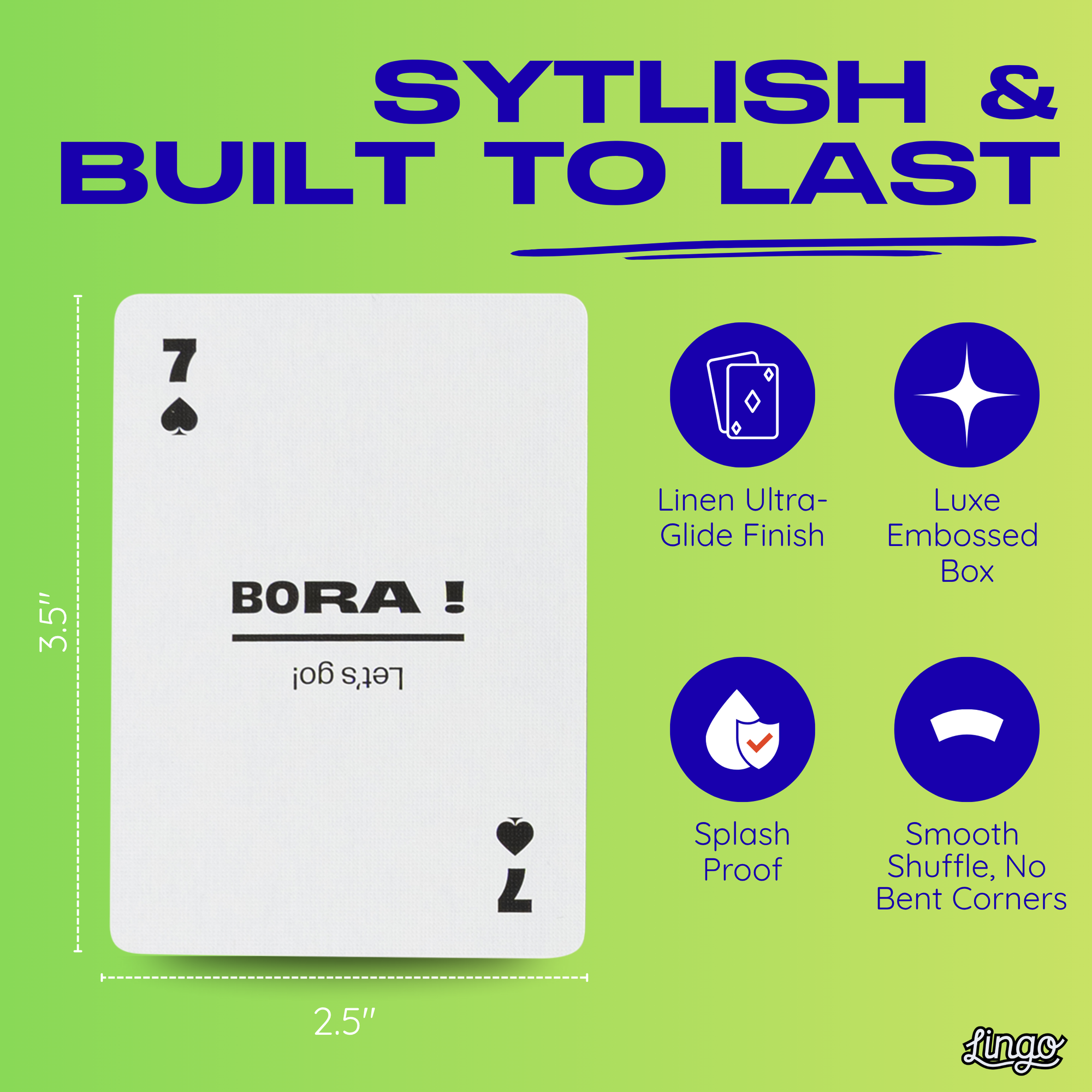 Brazilian Lingo Playing Cards