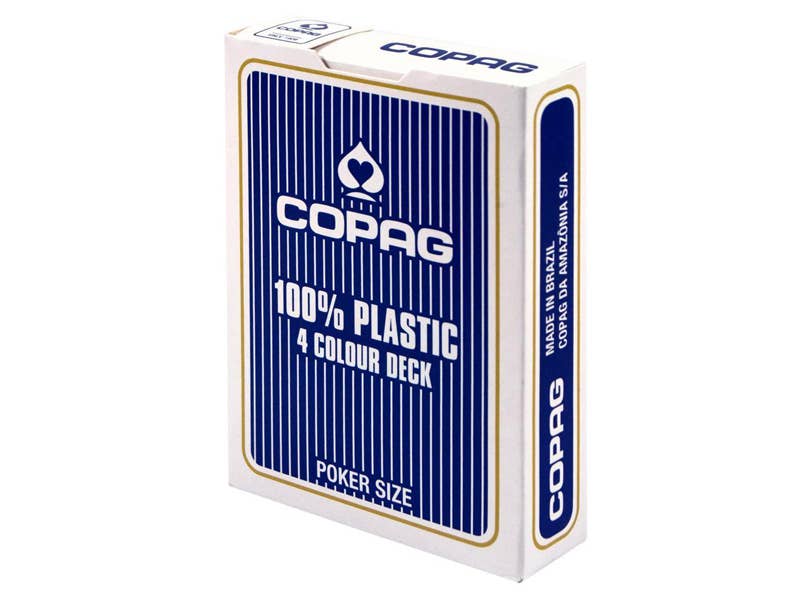 Copag 4 Colour Poker Cards (Blue)