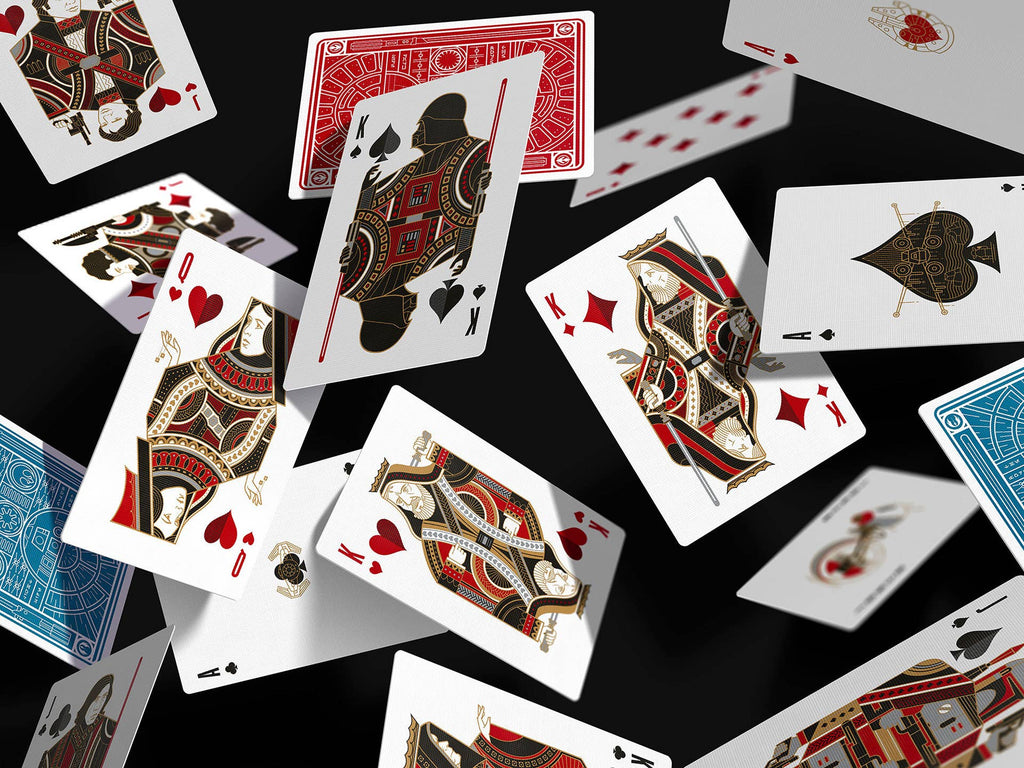 Star Wars Light Side Cards (Blue) Theory11