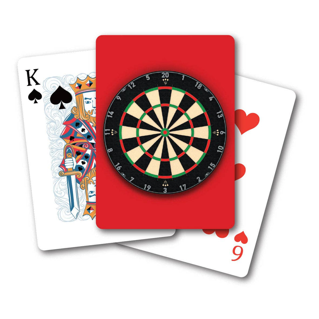 Dartboard Playing Cards by Coach House